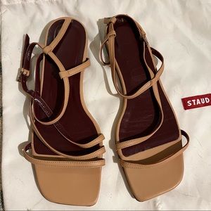 STAUD Gitane Sandals  Nude 38